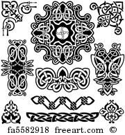 180x195 Free Art Print Of Celtic Vector Art Collection. Celtic Vector Art