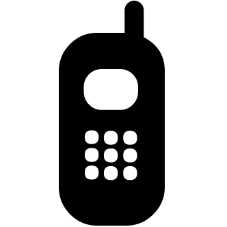 332x332 Vector De Celular