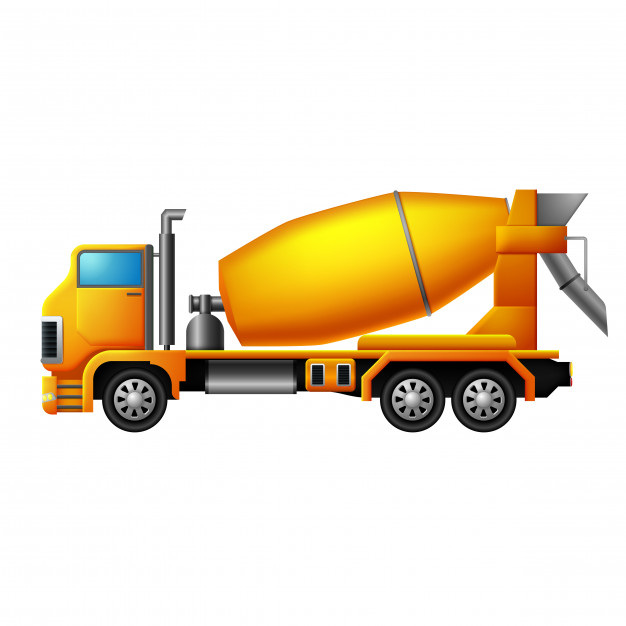 Cement Truck Vector at GetDrawings | Free download