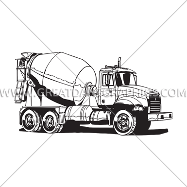 385x385 Collection Of Free Vector Truck Concrete. Download On Ubisafe