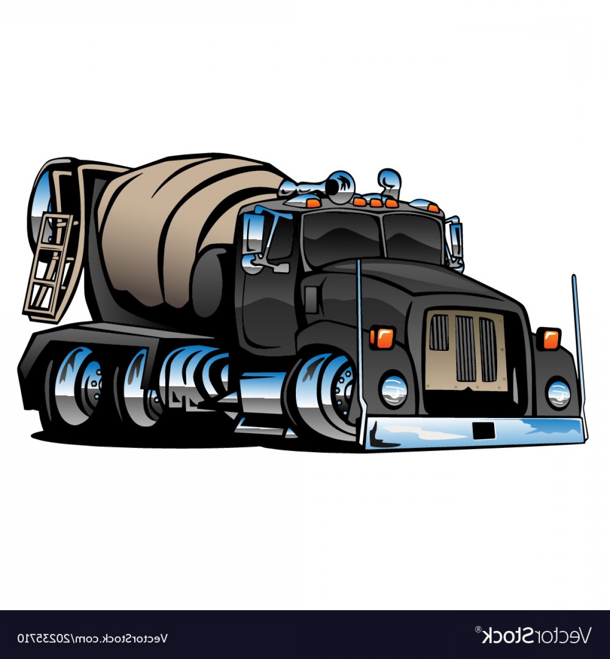 1200x1296 Cement Mixer Truck Cartoon Vector Arenawp