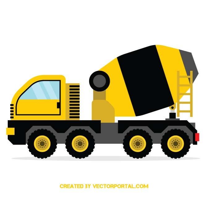 660x660 Truck Vector Clip Art Csp4477861 Cement Clipart
