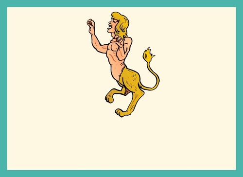 500x364 Cartoon Centaur Vector Free Download