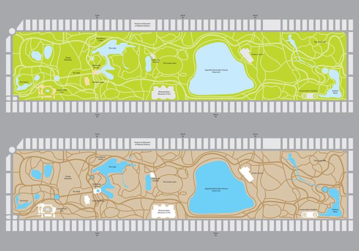700x490 Central Park New York Vector