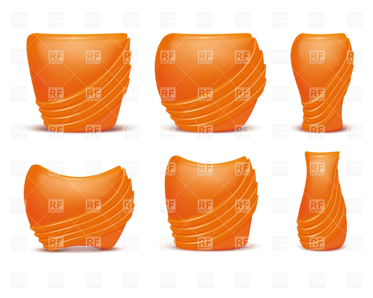 1200x960 Set Of Ceramic Vases Vector Image Vector Artwork Of Objects