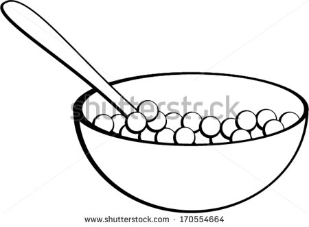 450x331 Cereal Bowl Clipart