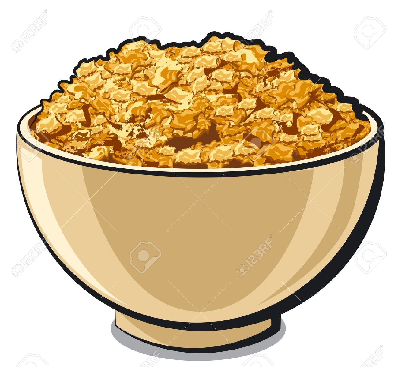 1300x1199 Cereal Clipart Colorful