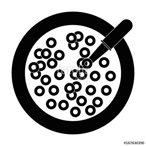 500x500 Cereal Bowl Icon Stock Image And Royalty Free Vector Files On