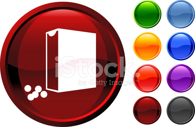 674x440 Breakfast Cereal Box Internet Royalty Free Vector Art Stock Vector
