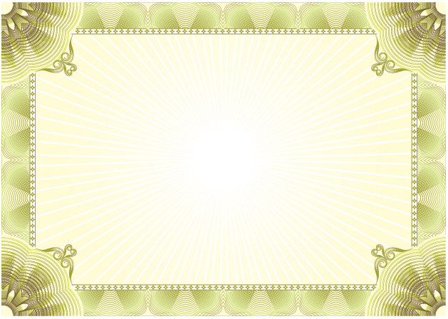 629x448 European Certificate Template Vector Free Vector 4vector