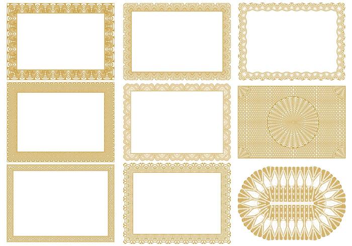 700x490 Certificate Border Brushes Pack