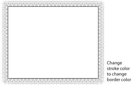 456x294 Certificate Border Vector Free Vector In Adobe Illustrator Ai
