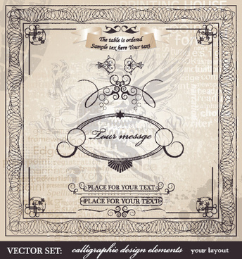 344x368 Certificate Frame Vector Free Vector Download (6,420 Free Vector