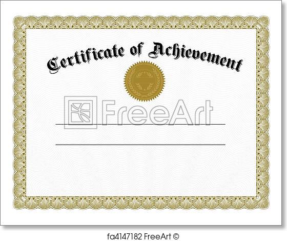 Certificate Seal Vector At Getdrawings 