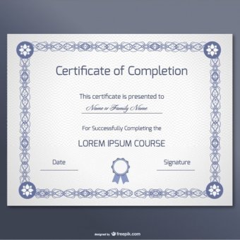 Certificate Vector Free