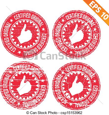 443x470 Rubber Stamp Certified