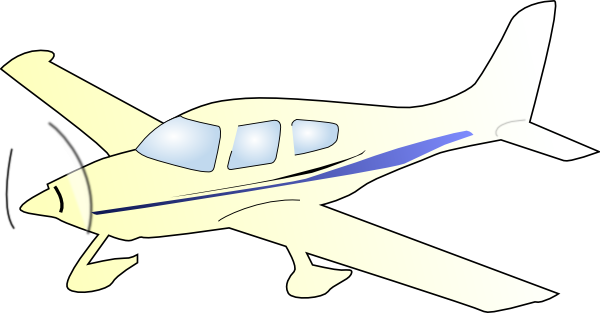 600x313 Cessna Plane Clip Art Free Vector 4vector