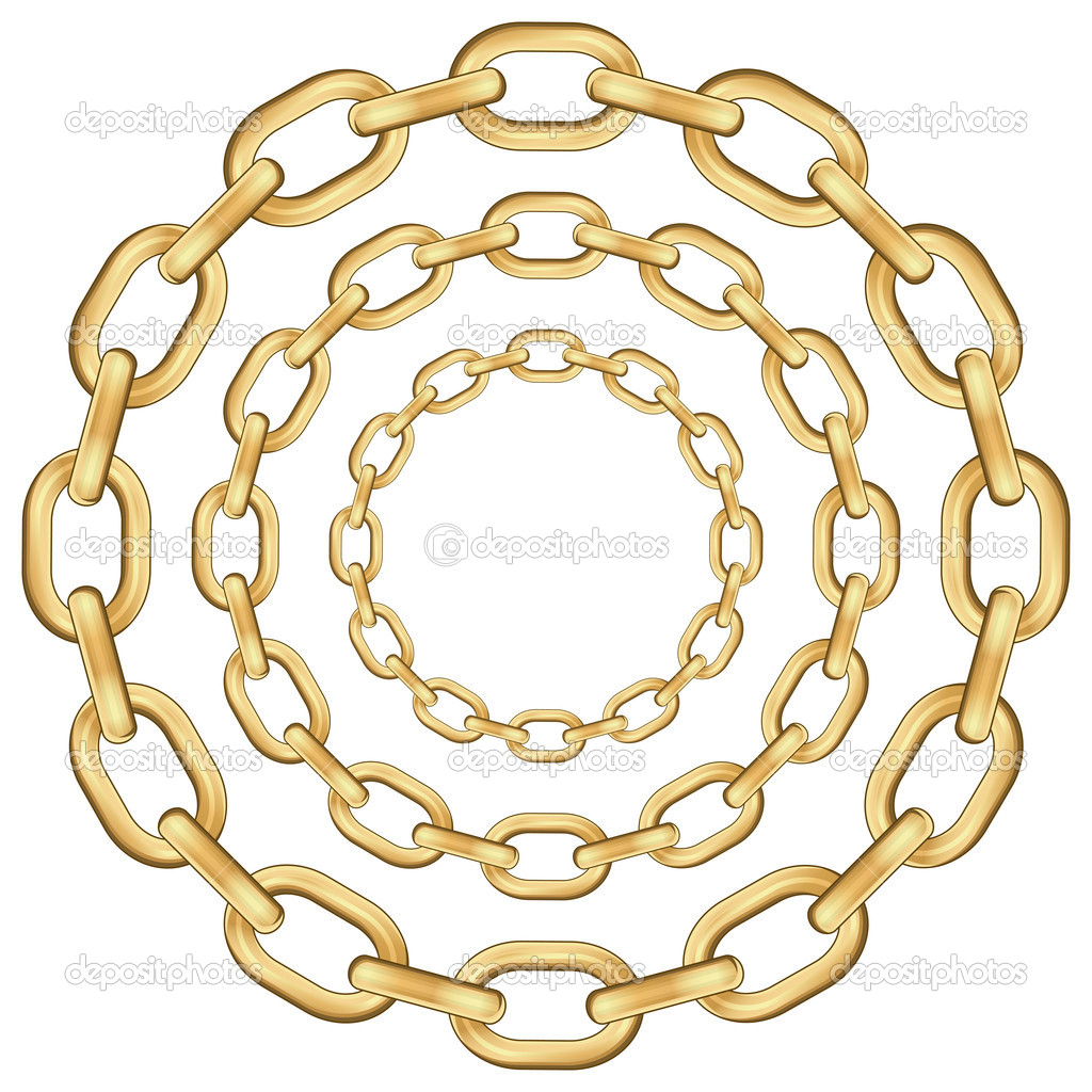 1024x1024 Chain Circle Vector Clipart