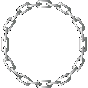300x300 Circle Clipart Chain Link