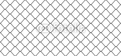 400x186 Seamless Pattern Wire Mesh Chain Link Fence Vector Isolated