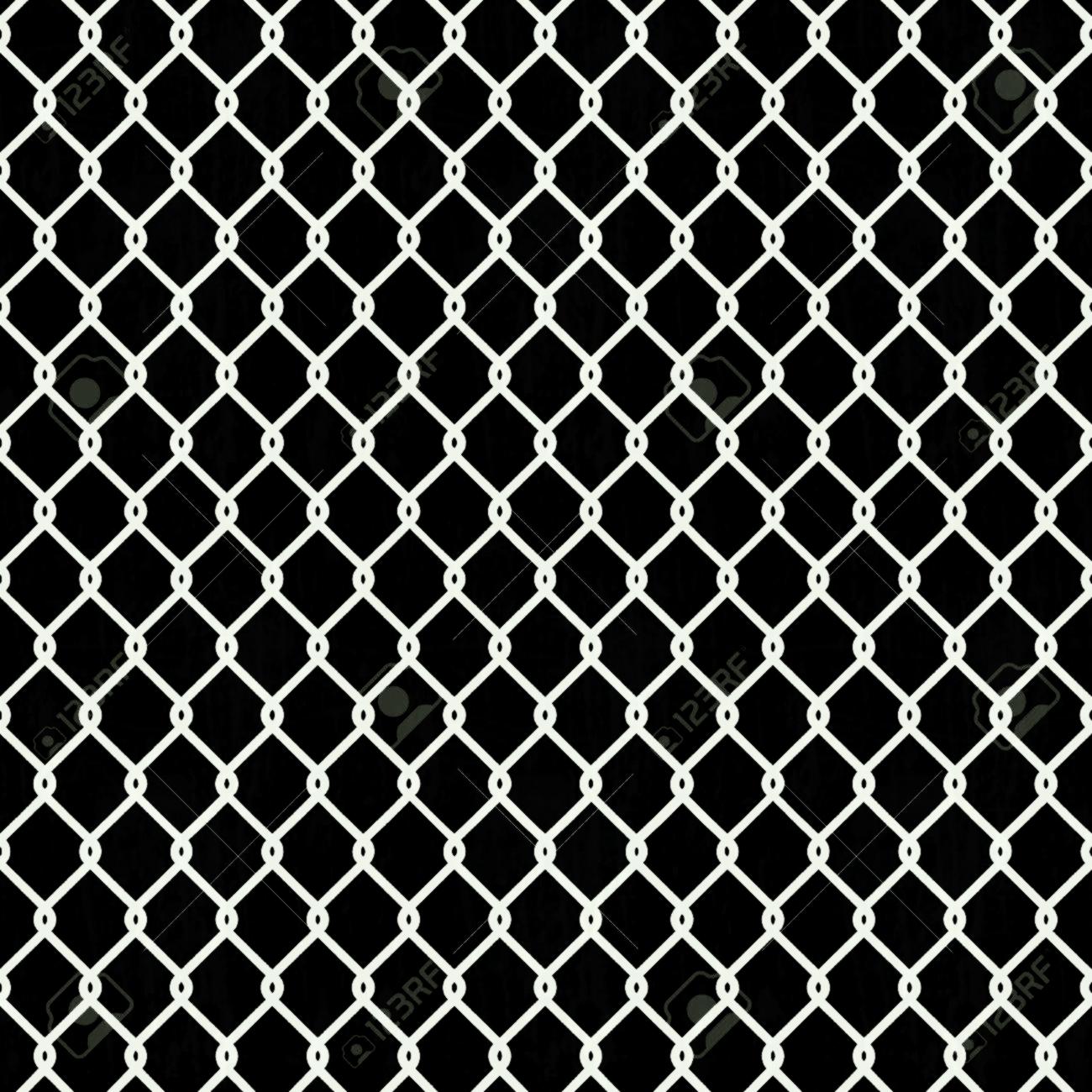 1300x1300 Seamless Chain Link Fence Pattern Texture Wallpaper Stock Vector
