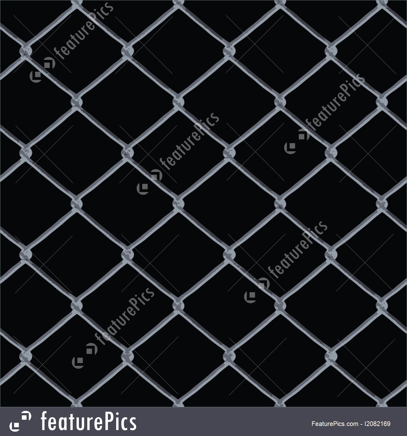 1300x1392 Chain Link Fence Vector