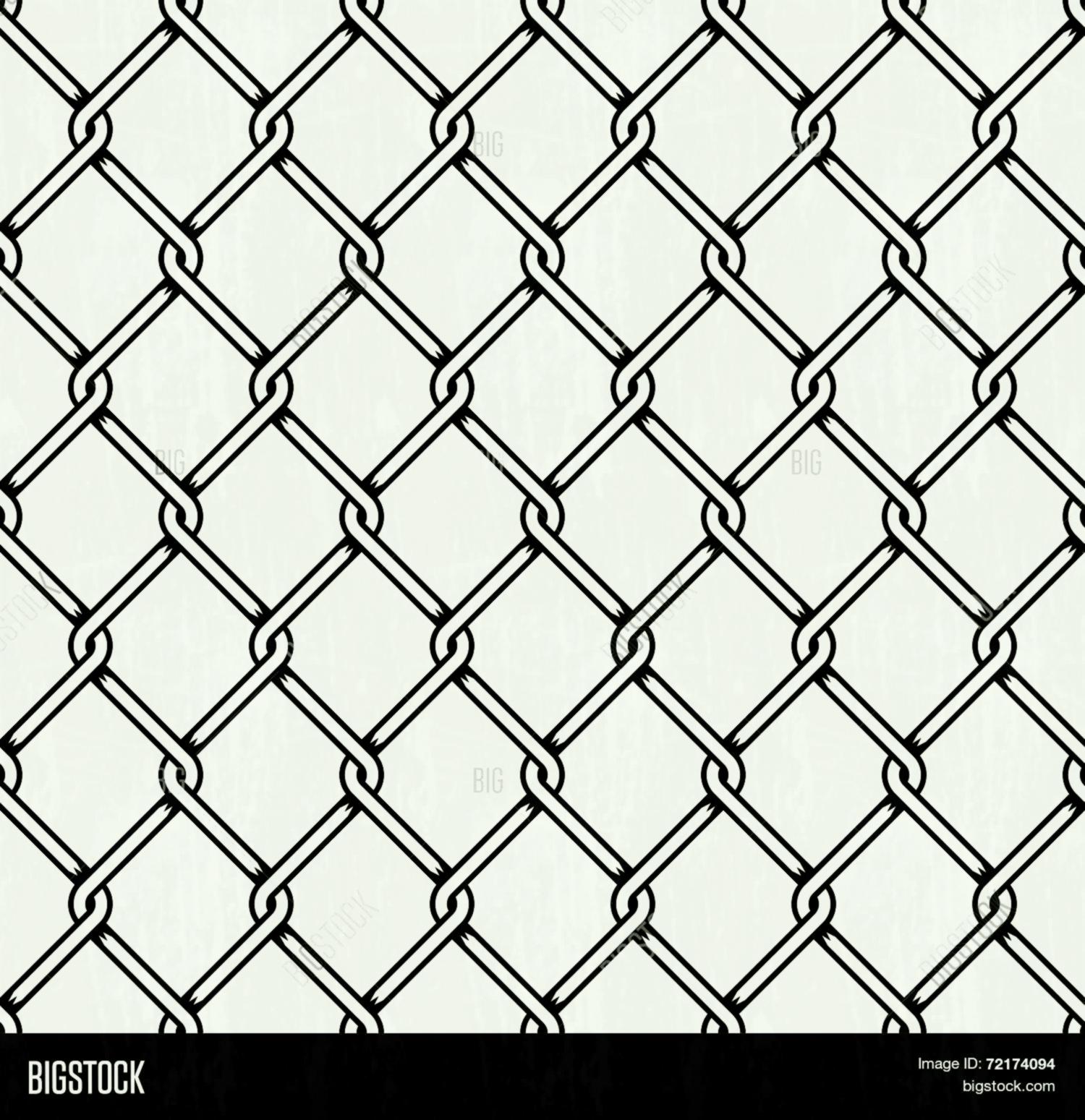 1500x1549 Chain Link Vector Steel Wire Mesh Seamless Background O V