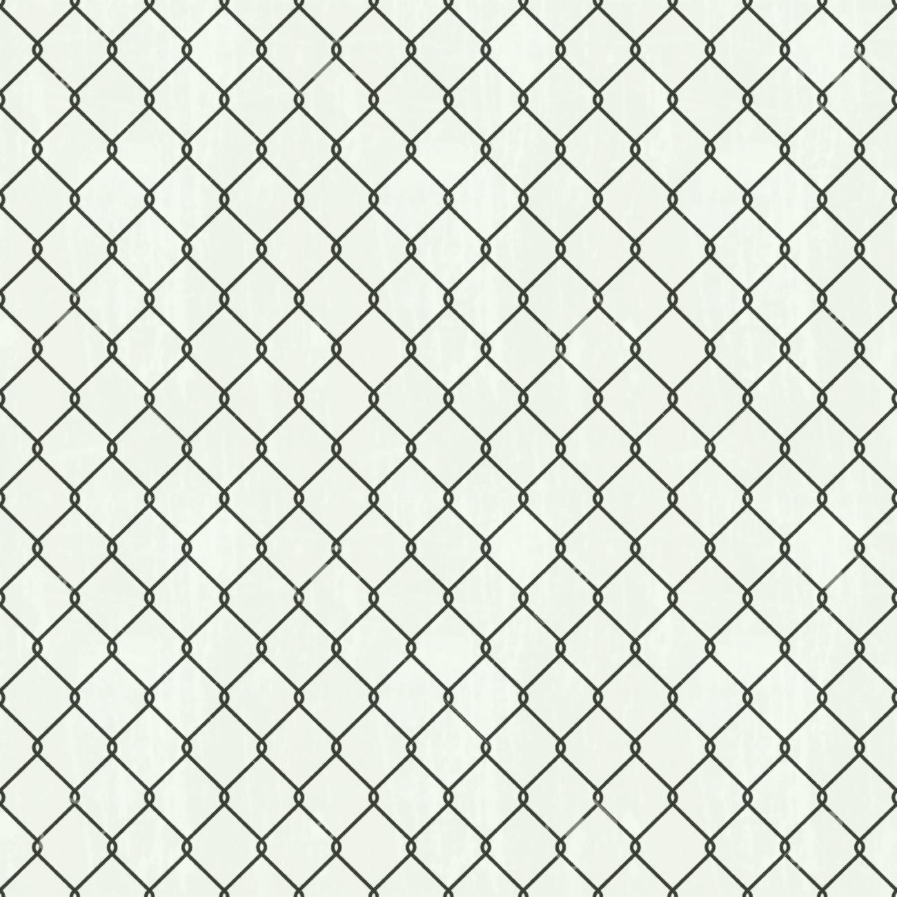 1300x1300 Vector Seamless Chain Link Fence Background Eps Stock Royalty Free