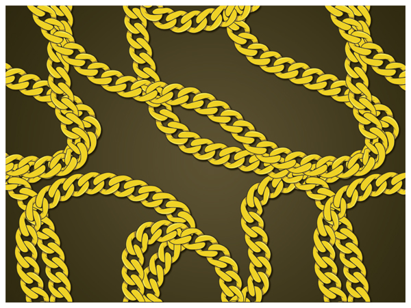 600x451 Create A Gold Chain Pattern Brush With Illustrator