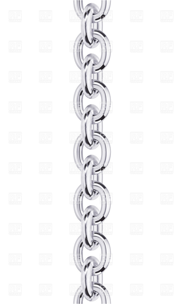 720x1200 Seamless Line Of Silver Chain Vector Image Vector Artwork Of