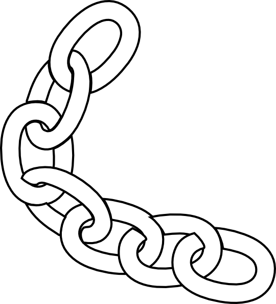 540x594 Collection Of Free Chain Vector Clipart Black. Download On Ubisafe