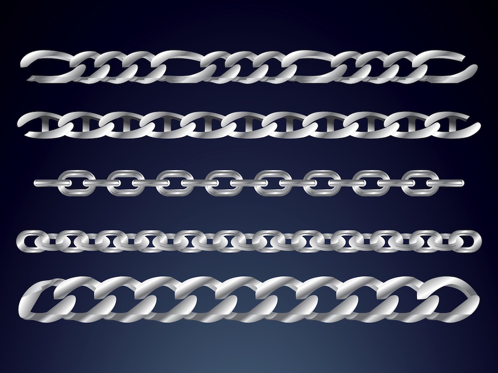 1024x767 Metal Chains Vector Vector Art Amp Graphics