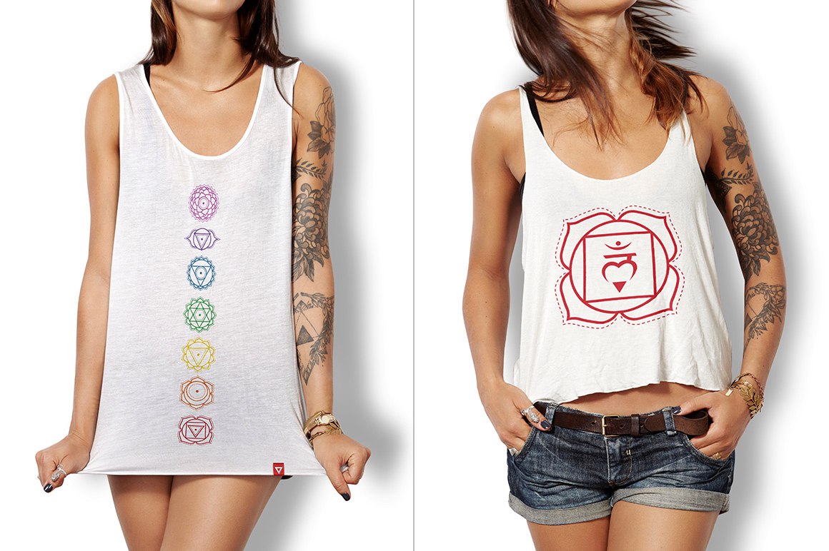 1160x772 Chakra Symbols Vector Set ( Eps