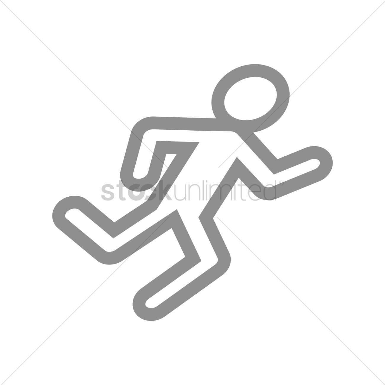 1300x1300 Chalk Outline Vector Image