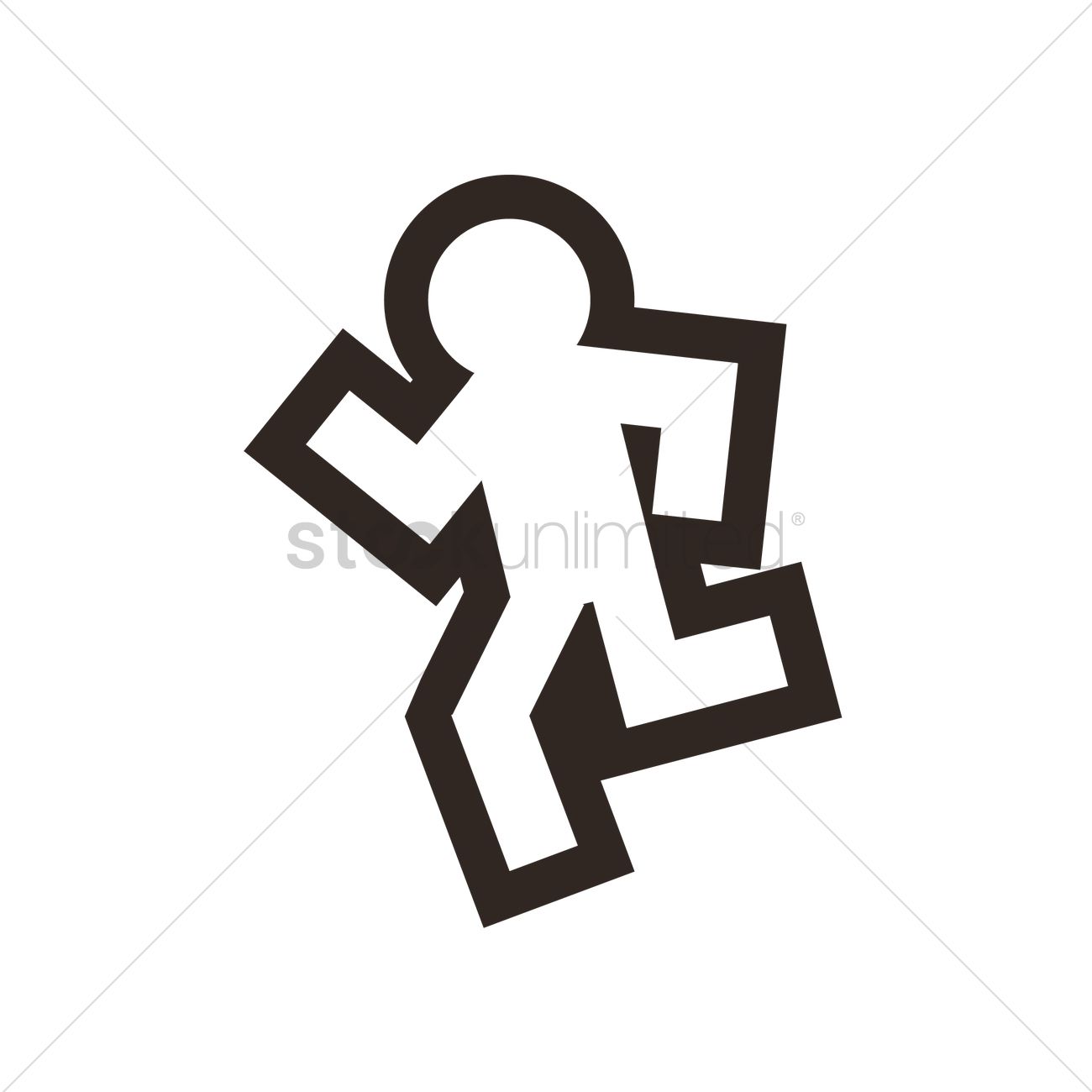 1300x1300 Chalk Outline Vector Image