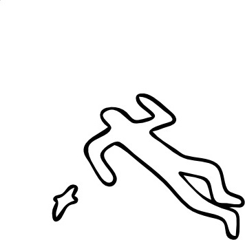 356x349 Crime Scene Body Outline Free Vector Download (6,450 Free Vector
