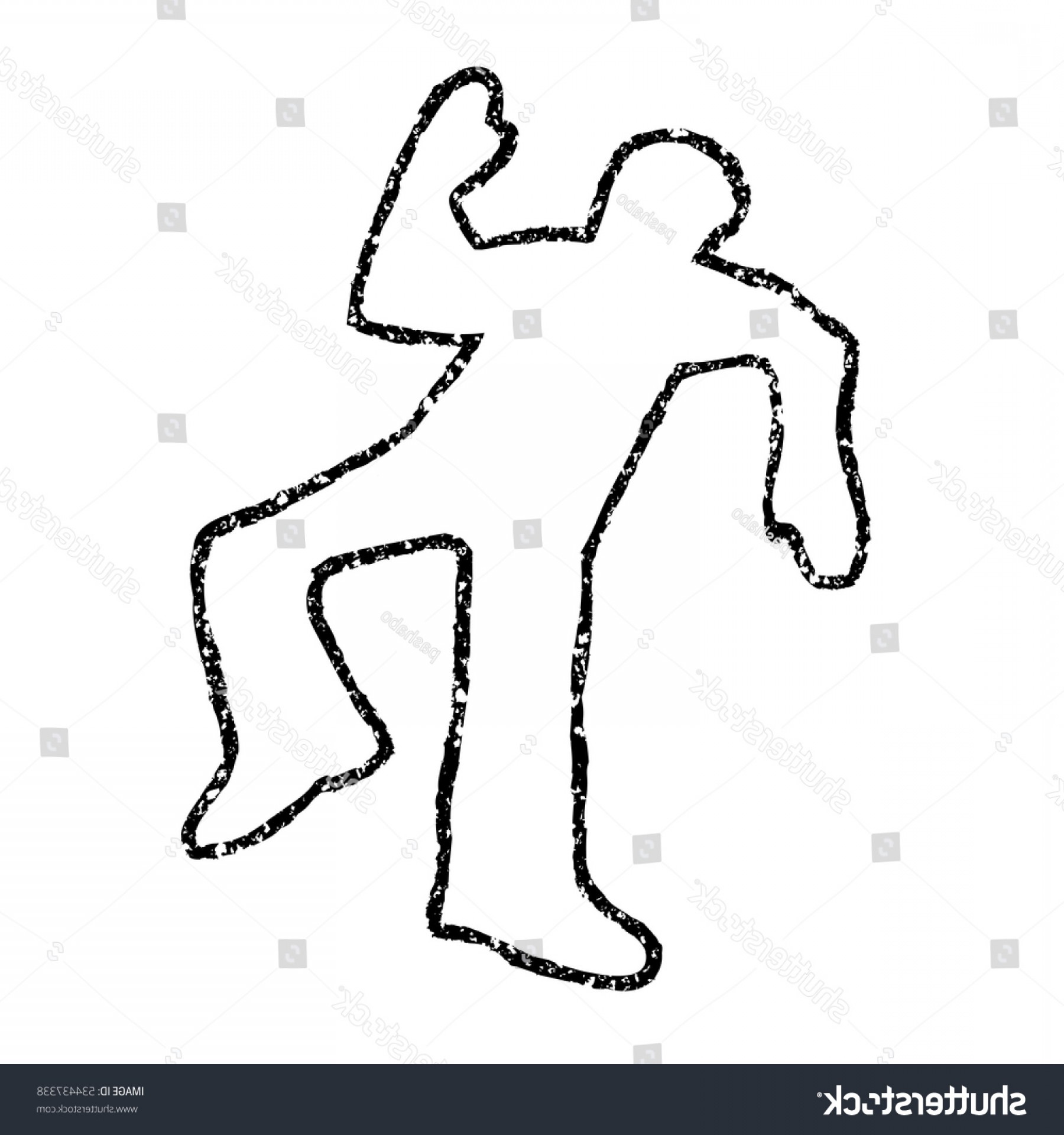 1800x1920 Best Dead Body Chalk Outline Vector Image Collection