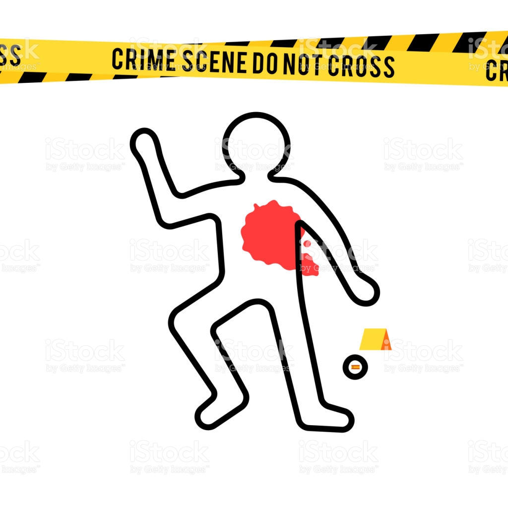 1024x1024 51303144 A Typical Crime Svene Chalk Mark Body Outline Clipart