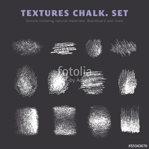 500x500 A Set Of Textures. Blackboard And Chalk Stock Image And Royalty