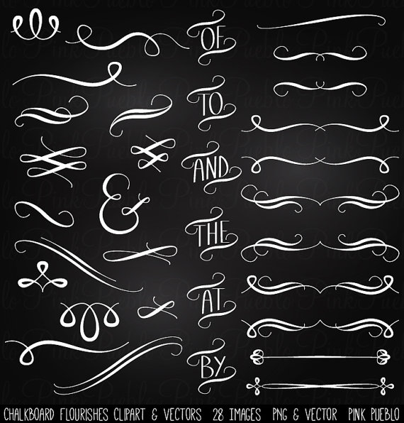 570x596 Chalkboard Flourishes Clipart Clip Art, Chalk Board Sign Clipart