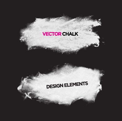 393x389 Vector Chalk Banner Material Free Download