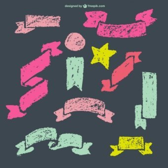 340x340 Chalk Free Vector Graphics 123freevectors