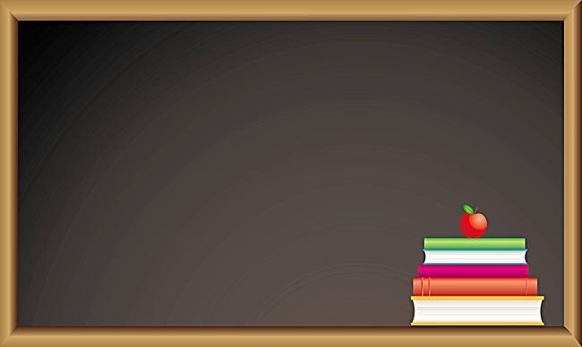 650x388 Vector Education Apple Books Chalkboard Background Material