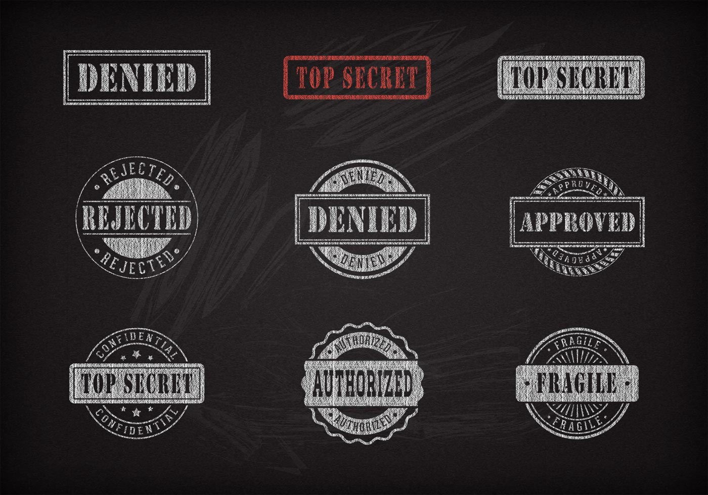 1400x980 Chalkboard Free Vector Art