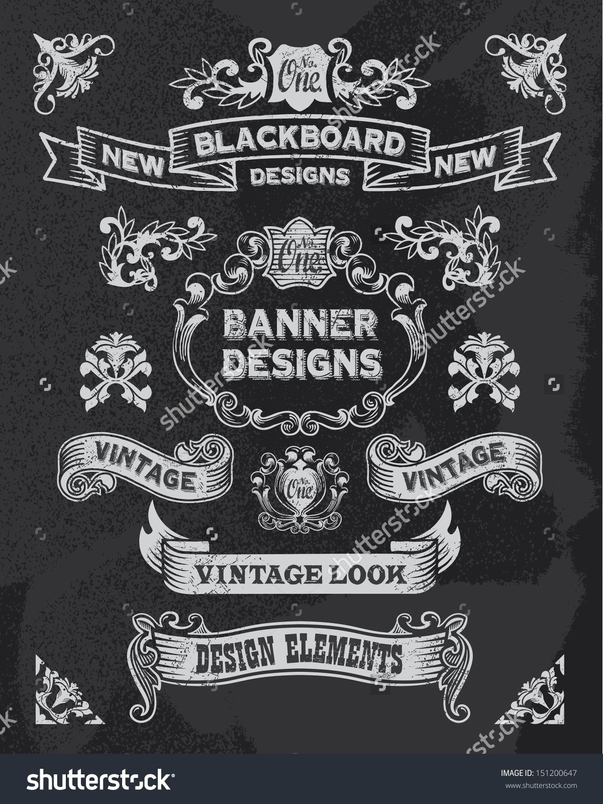 Chalkboard Banner Vector at GetDrawings | Free download