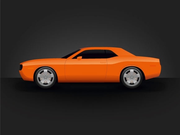 580x435 Dodge Challenger Free Vector In Adobe Illustrator Ai ( .ai