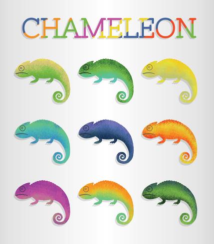 429x490 Free Chameleon Vector