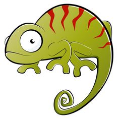 236x236 Free Vector Chameleon Vector Graphic Available For Free Download