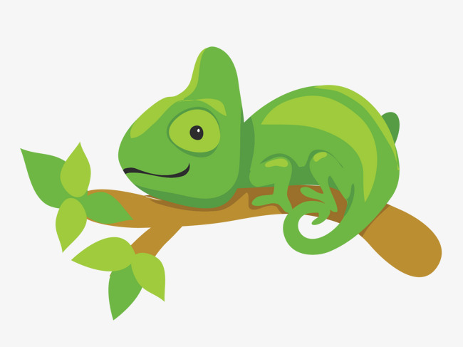650x487 Chameleon Vector Material, Vector Material, Chameleon, Lizard Png