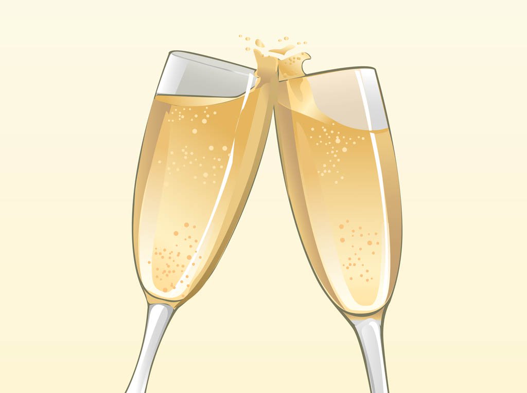 1024x765 Champagne Vector Vector Art Amp Graphics